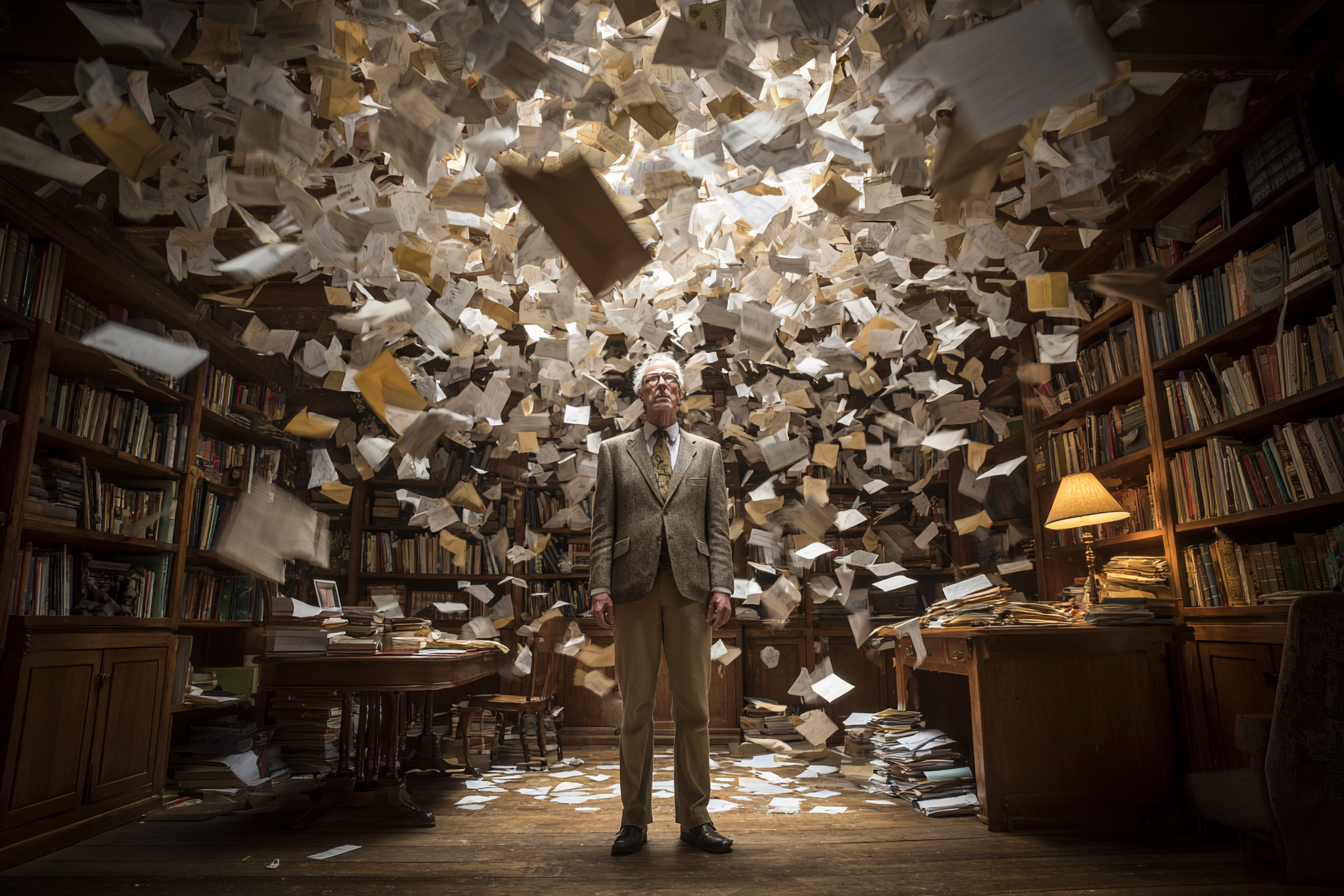 Baily inundated by email - a blizzard of interesting things to never read